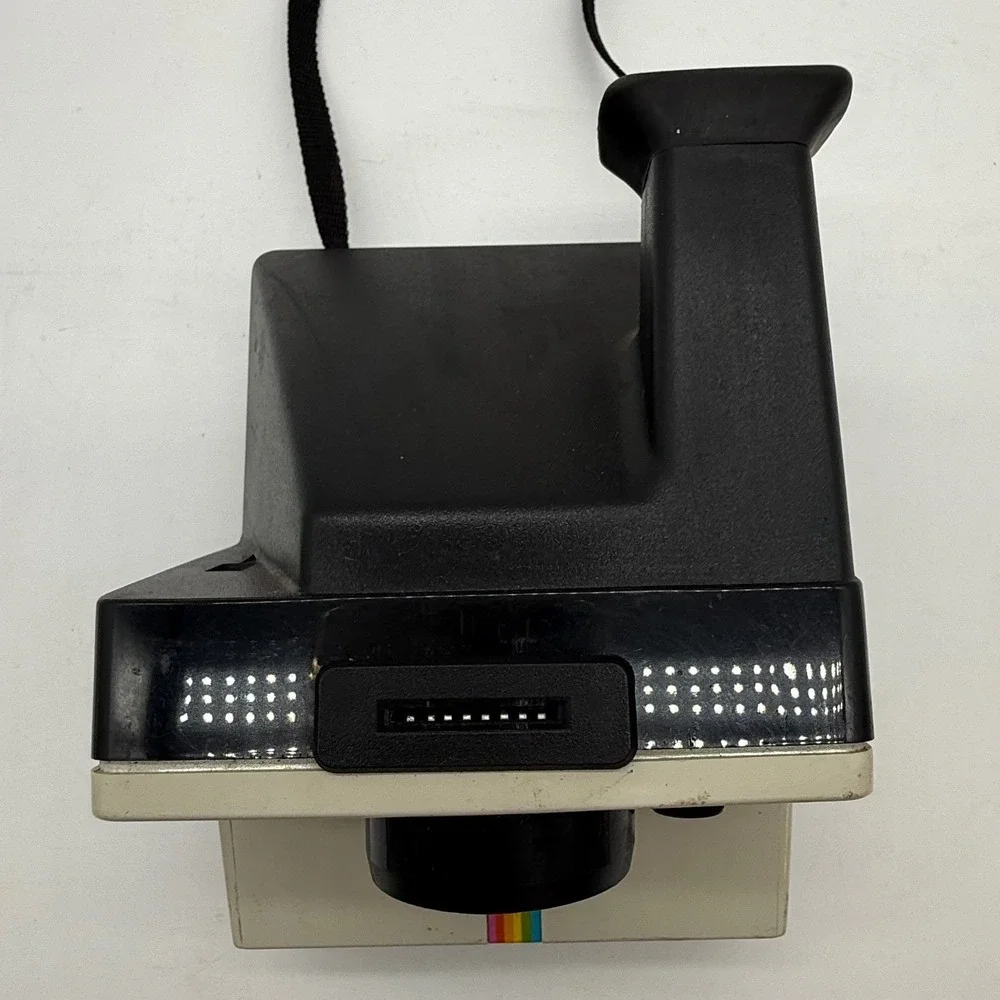Vintage Polaroid OneStep‎ Land Camera Instant Film Camera with flash Rainbow